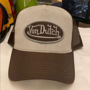 Men’s Von Dutch Mesh Adjustable Hat